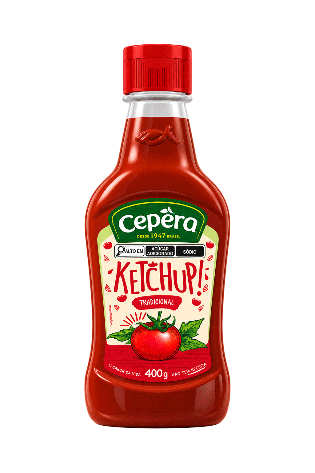 Ketchup Cepêra Tradicional 400g