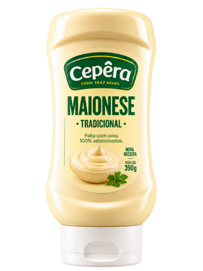 Maionese Cepêra Tradicional 390g
