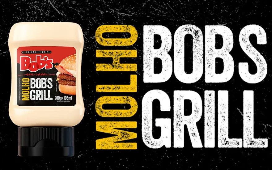 Bob's e Cepêra ampliam parceria com o lançamento do Molho Bob's Grill