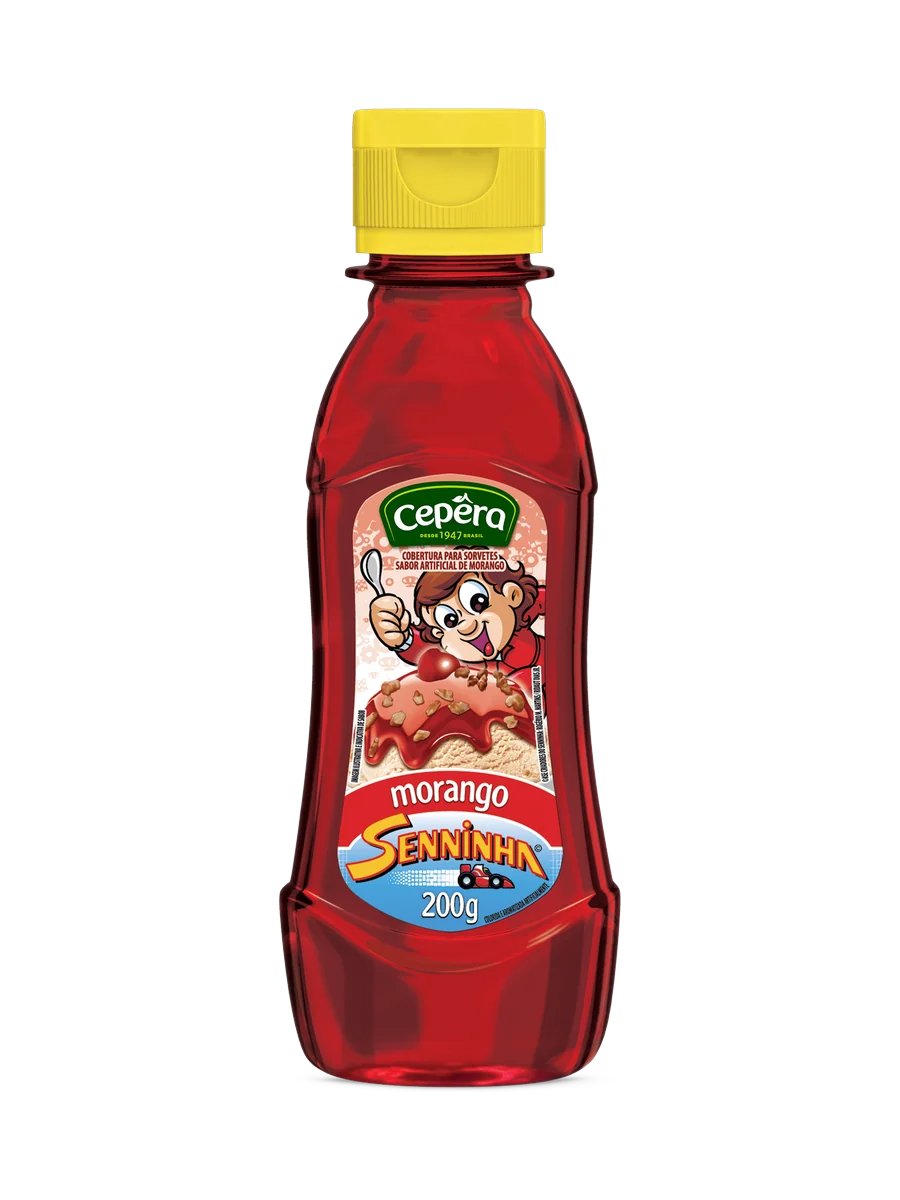 Cobertura Morango Senninha Cepêra