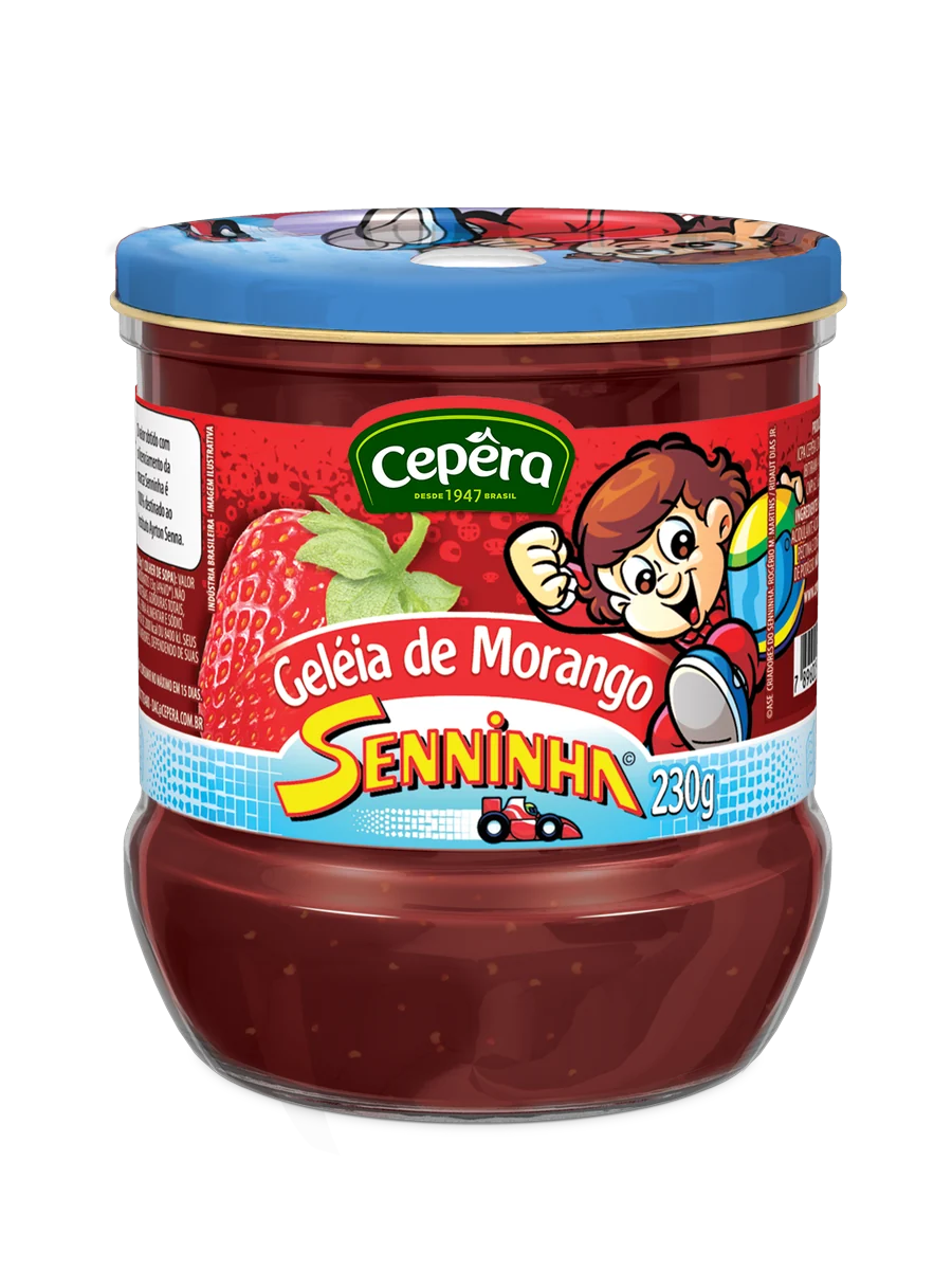 Geleia de Morango Senninha Cepêra