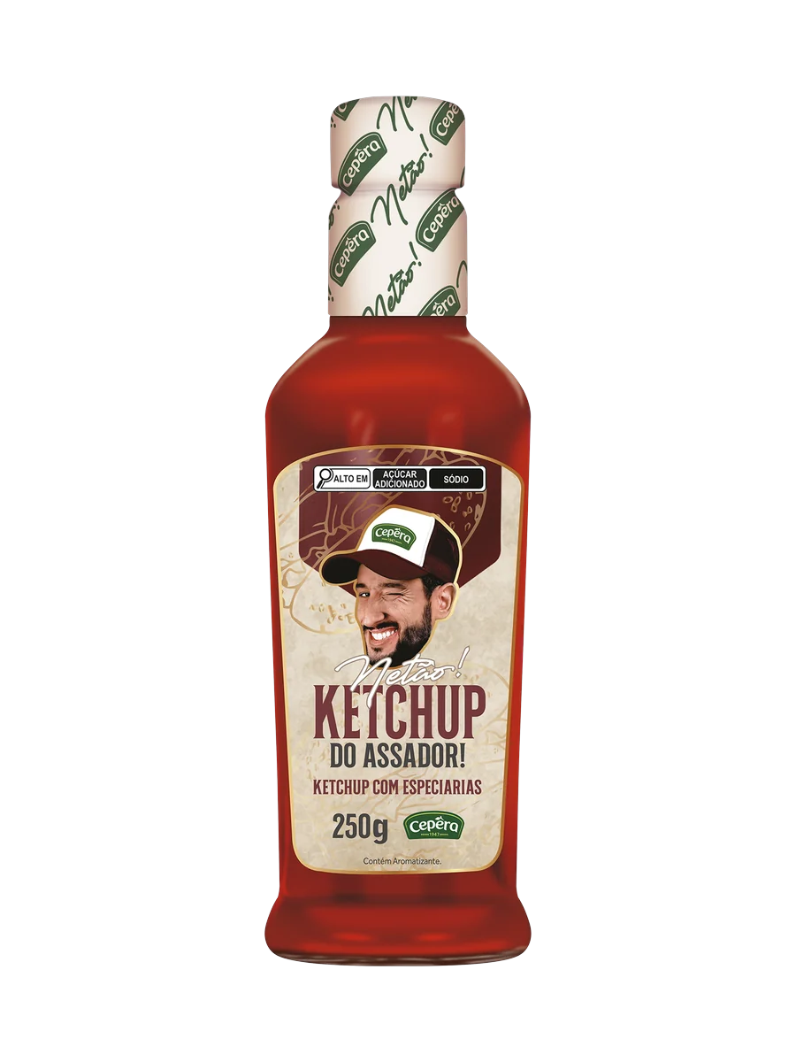 Ketchup com Especiarias do Assador Cepêra