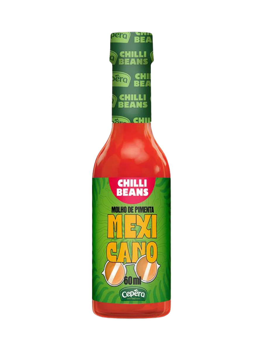 Molho de Pimenta Mexicano Chilli Beans Cepêra