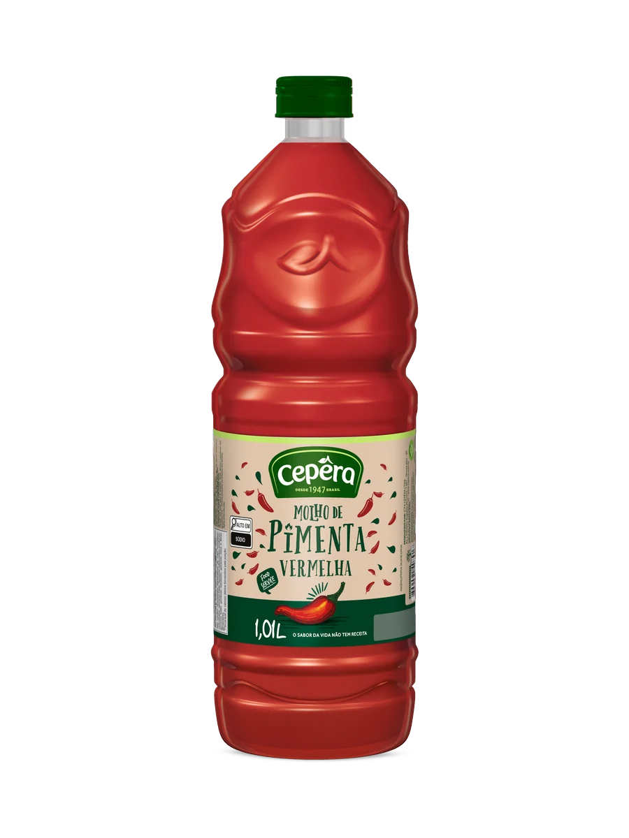 Molho de Pimenta Vermelha Cepêra
