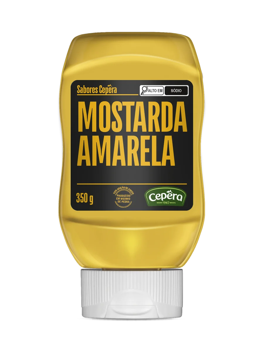 Mostarda Amarela – Caixa Sachet Cepêra