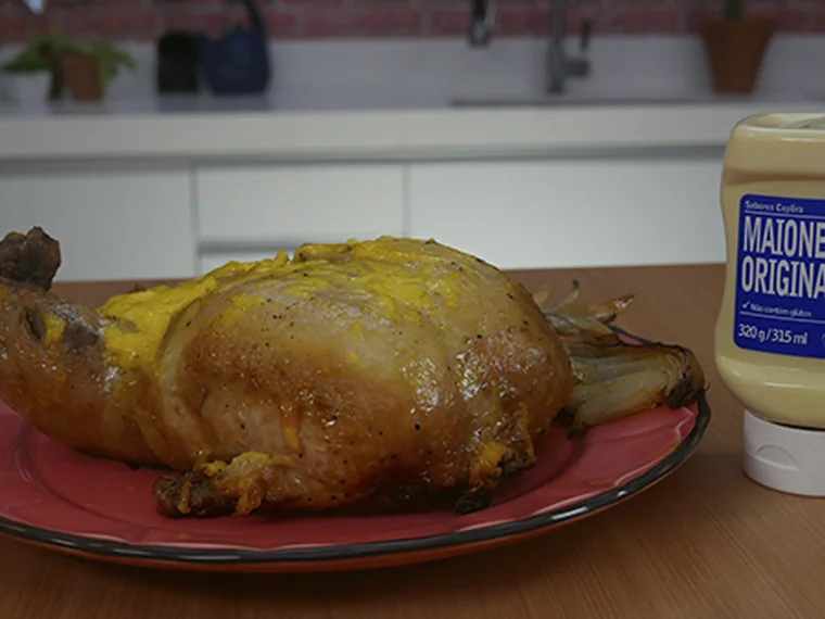 Frango em Crosta de Maionese Original