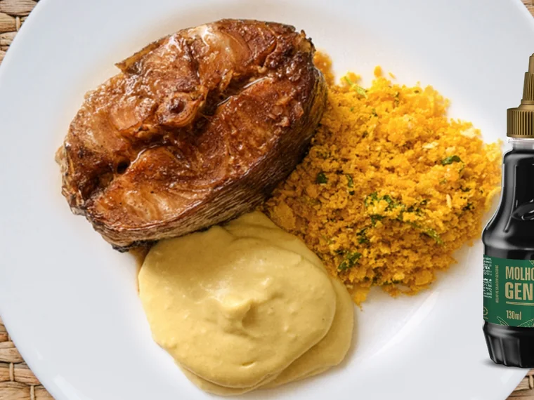 Peixe ao Forno com Shoyu Gengibre Umai